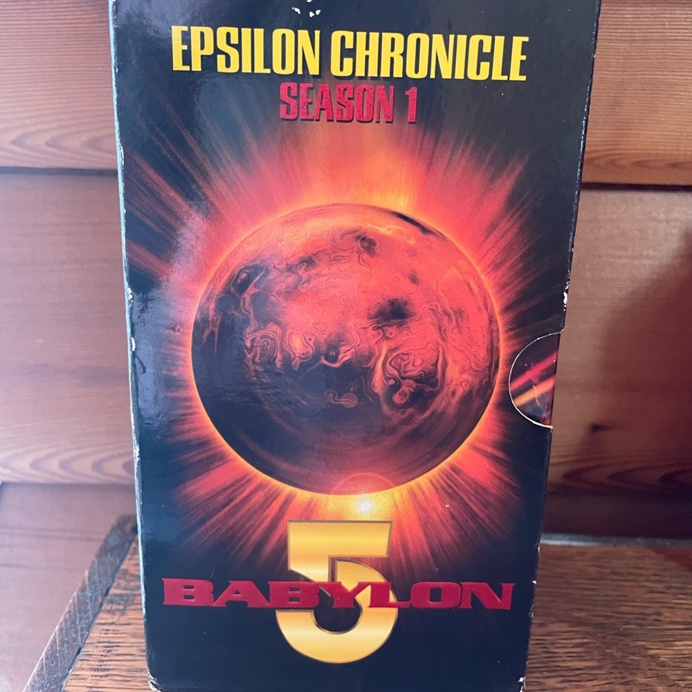 Epsilon Chronicle Season 1 VHS Tapes Babylon 5